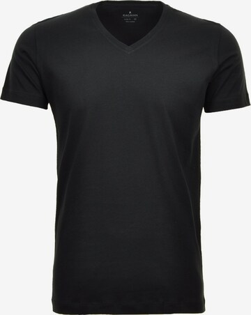 T-Shirt Ragman en noir : devant