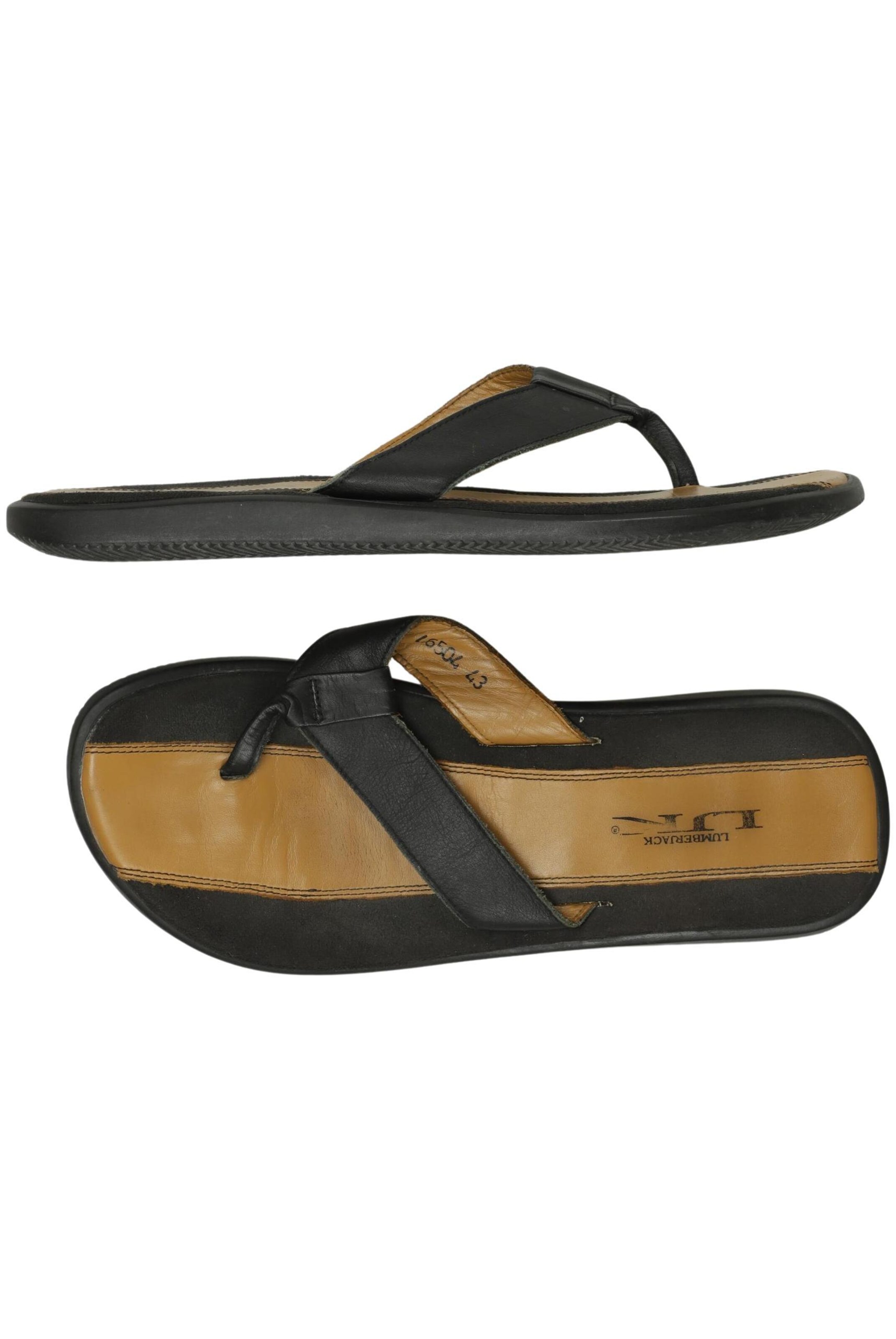 Lumberjack Sandalen 43 in Schwarz: Vorderseite