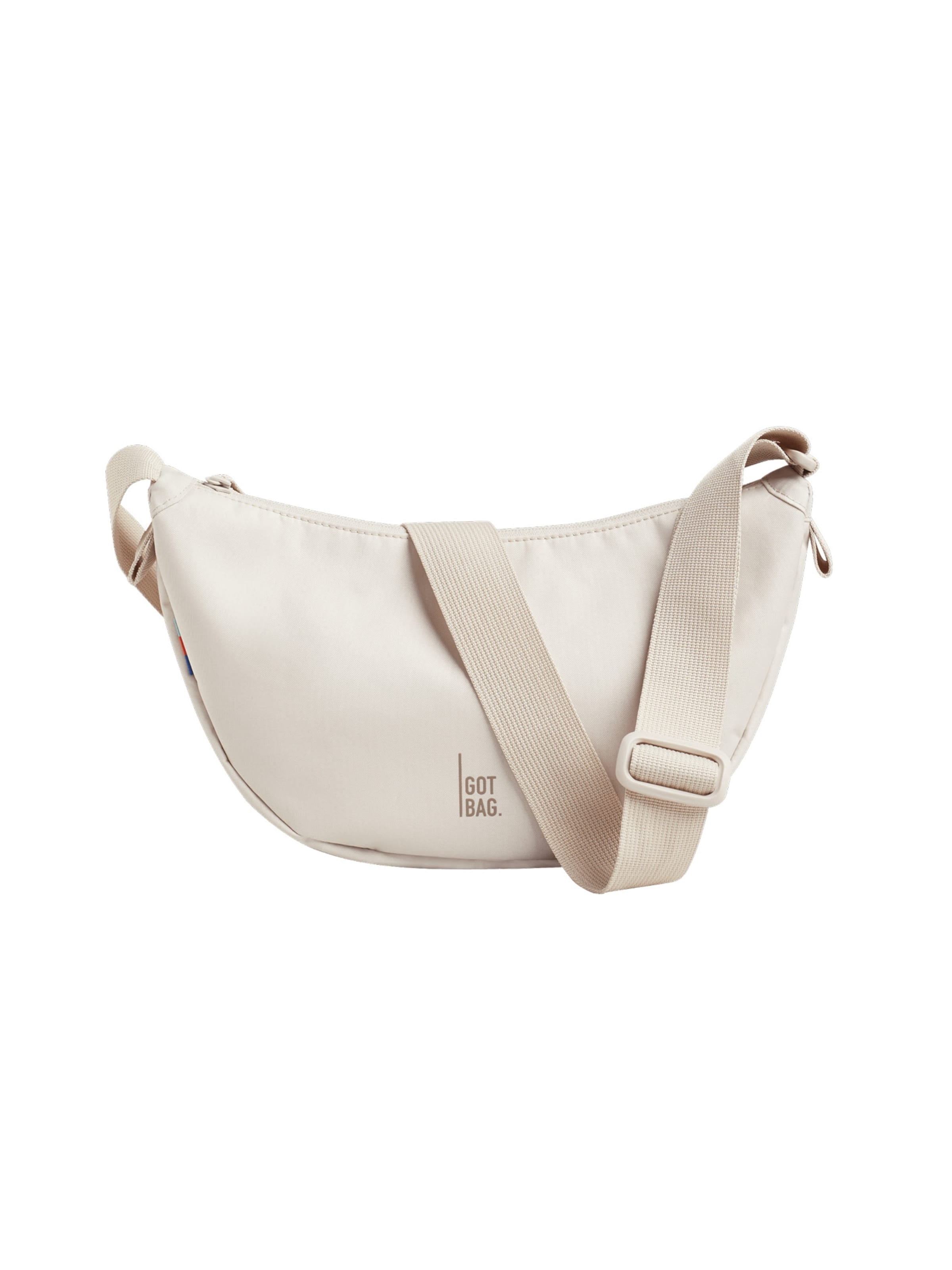 Borsa a tracolla 'Moon' di Got Bag in beige: frontale