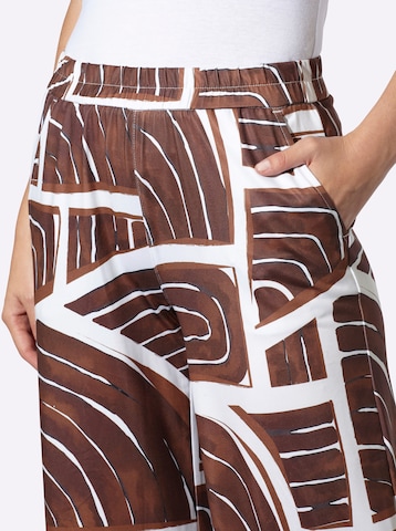 heine Regularen Hlače | rjava barva