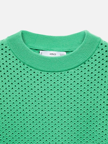 MANGO Pullover 'PAOLA' in Grün