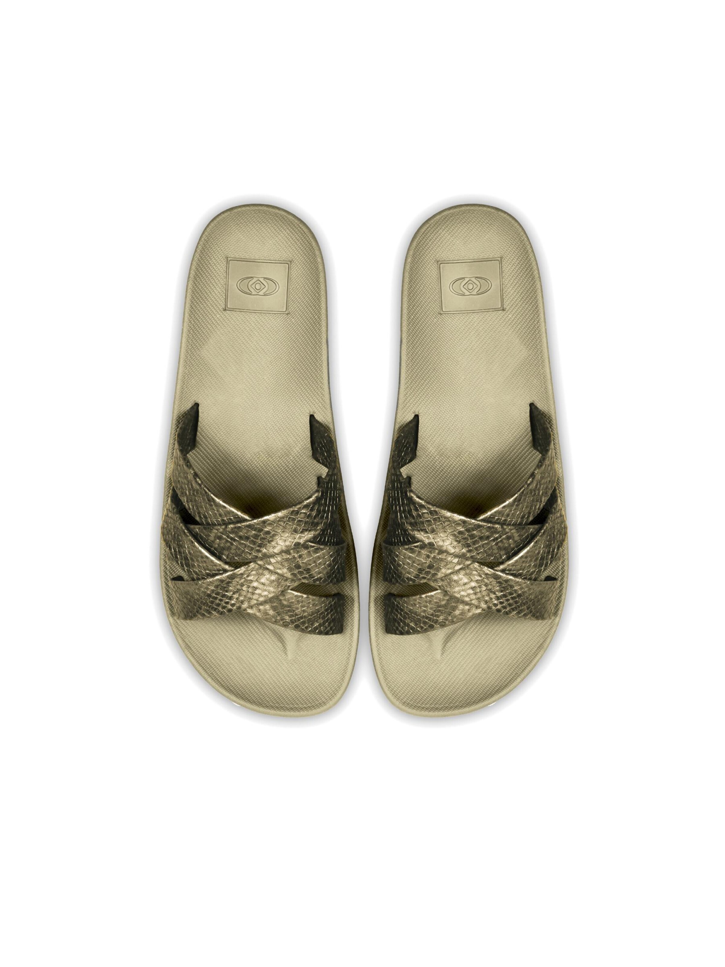 Brasileras Mule 'Bucla' in Gold