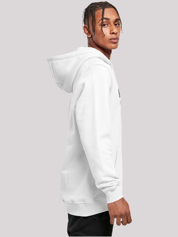 Sweat-shirt 'Go North' F4NT4STIC en blanc