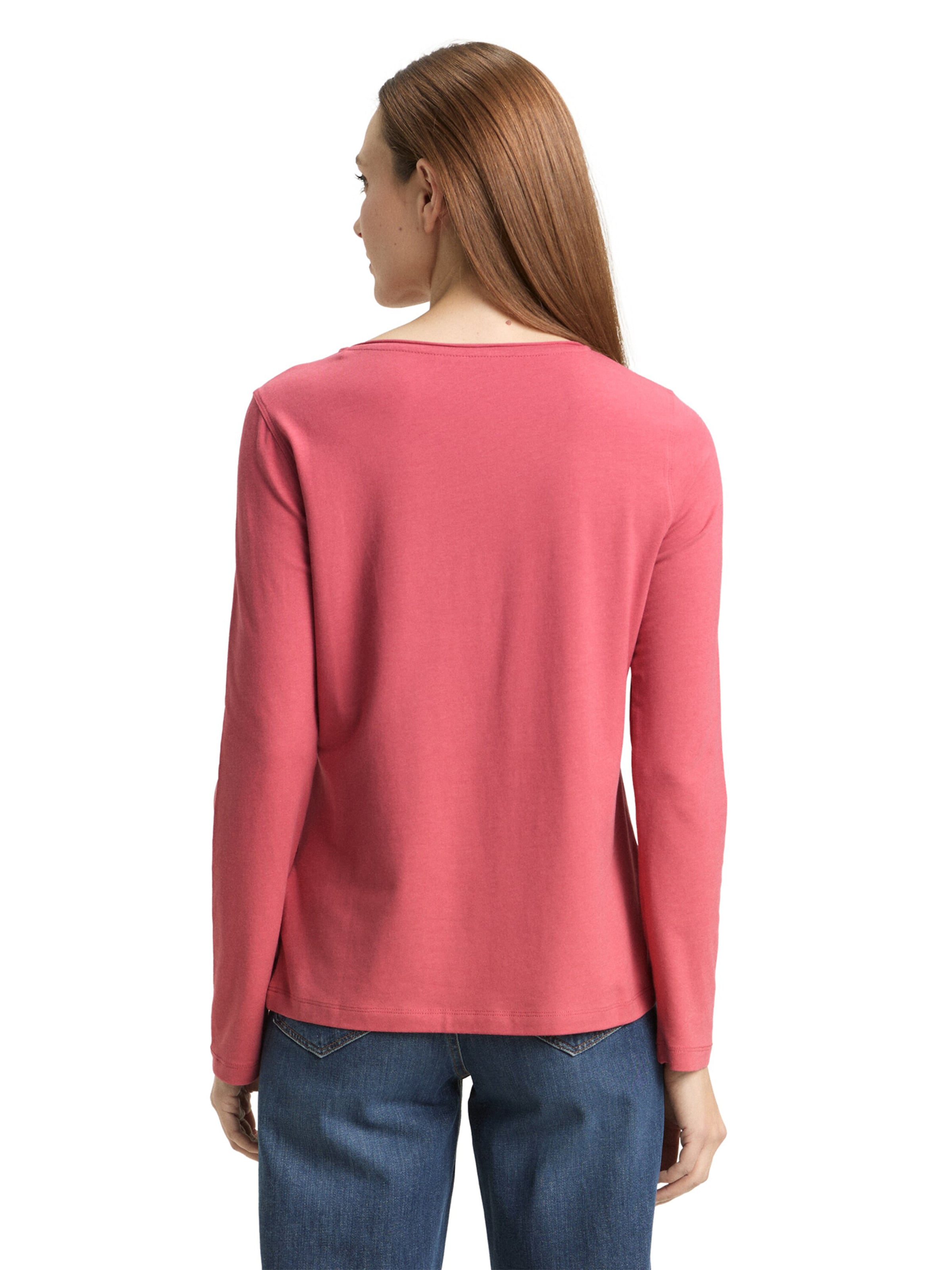 Tricou de la TOM TAILOR pe roșu