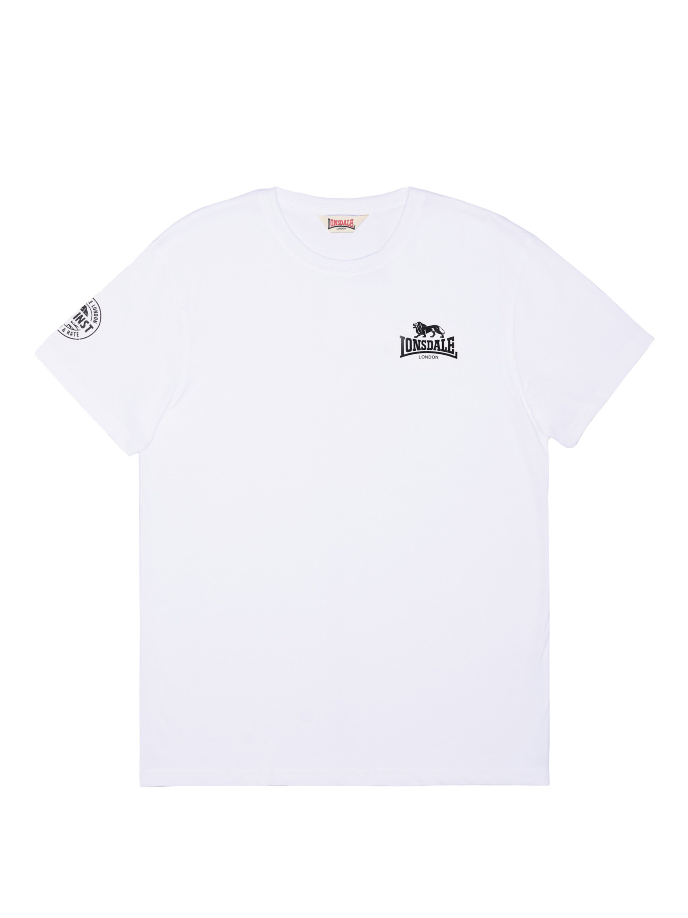 T-Shirt 'Warlingham' LONSDALE en blanc : devant