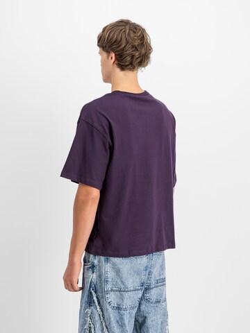 ALPHA INDUSTRIES Shirt in Lila