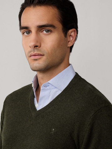 Hackett London Pullover in Grün