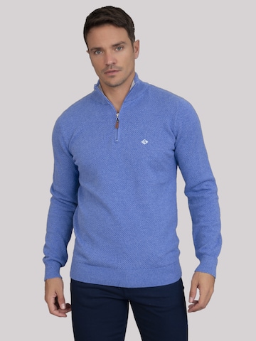 Pullover 'Kate' di Sir Raymond Tailor in blu: frontale