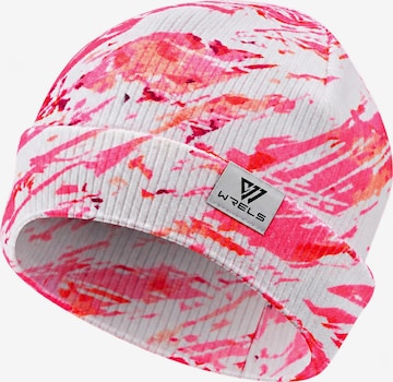 Rune Beanie in Pink: front