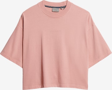 Superdry T-Shirt in Pink: predná strana