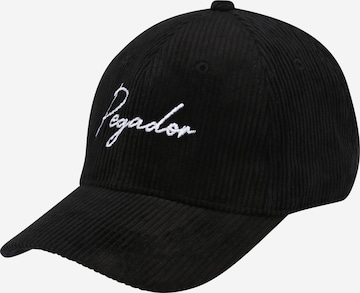 Pegador Cap in Black: front