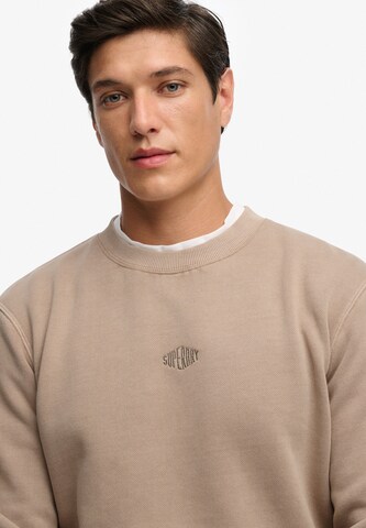 Sweat-shirt Superdry & Co en beige
