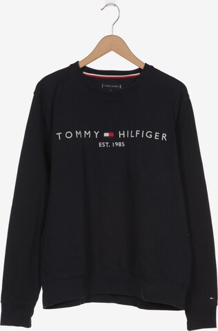 TOMMY HILFIGER Sweatshirt & Zip-Up Hoodie in XXL in Blue: front
