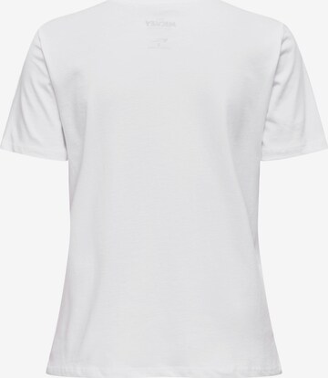 T-shirt 'DISNEY CHRISTMAS' ONLY en blanc