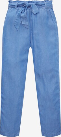 TOM TAILOR DENIM Slimfit Broek in Blauw: voorkant