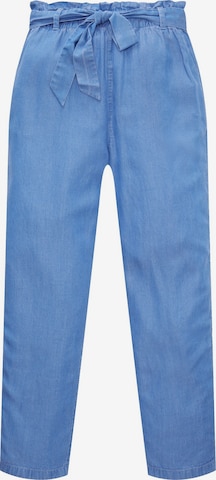 TOM TAILOR DENIM Slimfit Broek in Blauw: voorkant