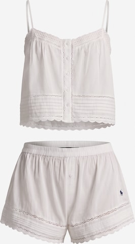 Polo Ralph Lauren Pajama ' Vintage Pretty Voile ' in White: front
