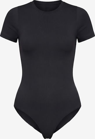 SASSYCLASSY Shapingbody in Schwarz: Vorderseite