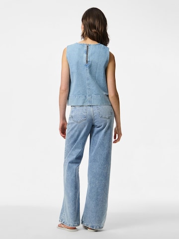 PIECES Top 'PCNoel' in Blauw