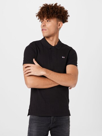 Tommy Jeans Shirt in Black: front