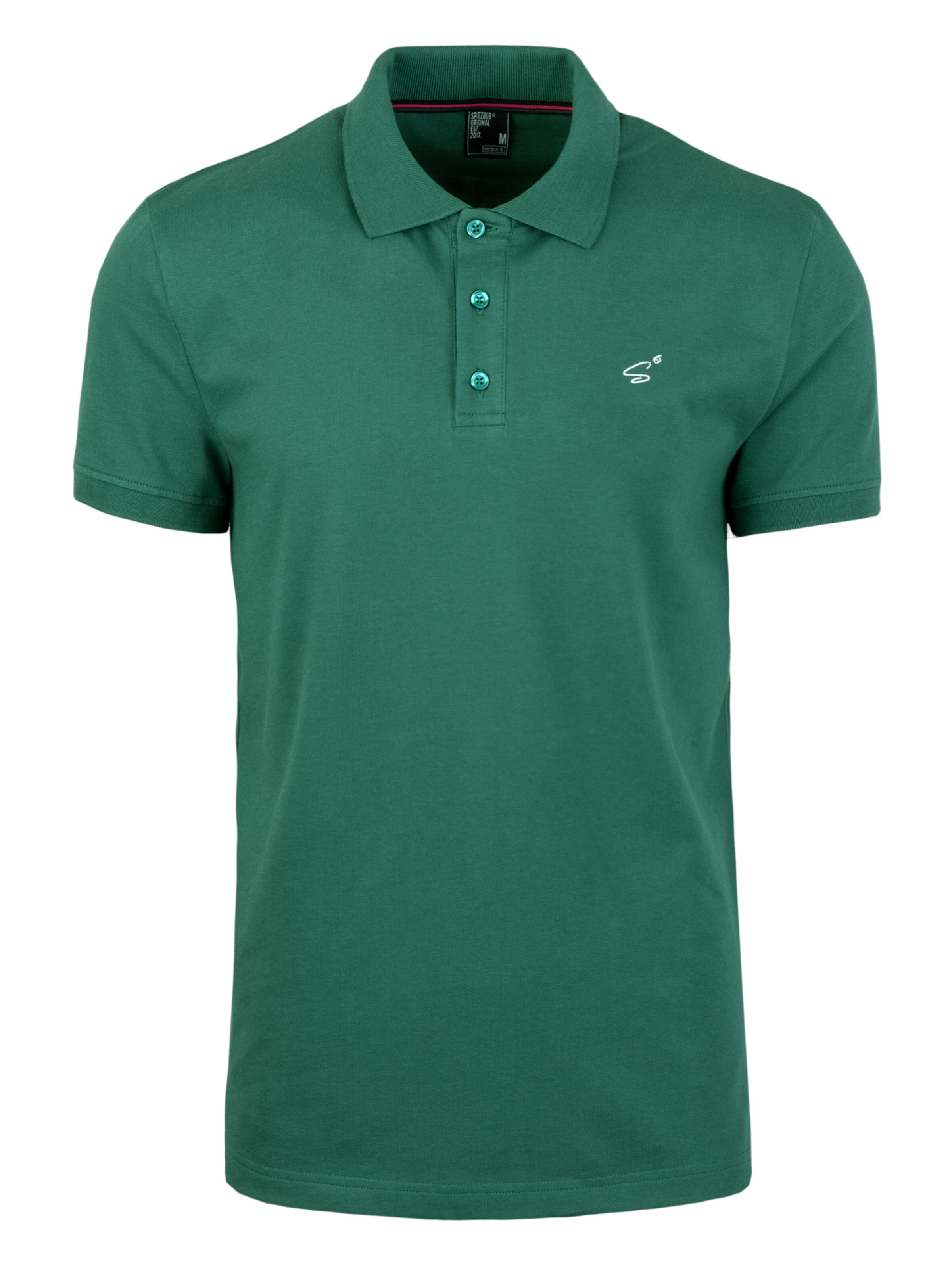 SPITZBUB Shirt ' Bruno ' in Groen: voorkant