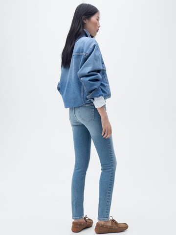 MANGO Skinny Kavbojke 'NEWISA' | modra barva