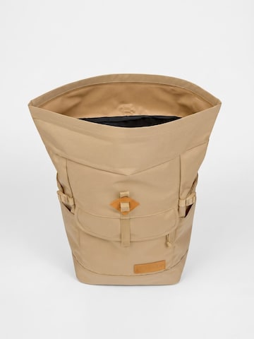 JANSPORT Rugzak 'Hatchet Rolltop Travertine -- Beige Unisex Backpack' in Beige