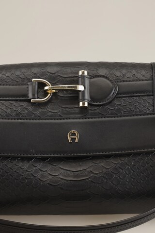 AIGNER Handtasche klein Leder One Size in Schwarz