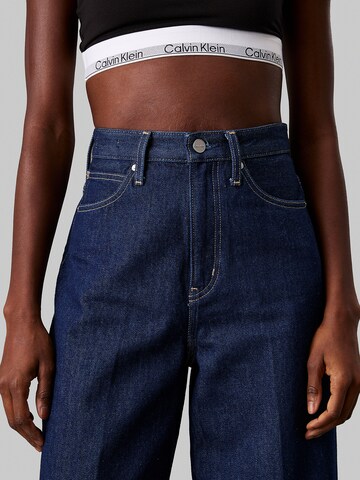 Wide Leg Jean Calvin Klein en bleu