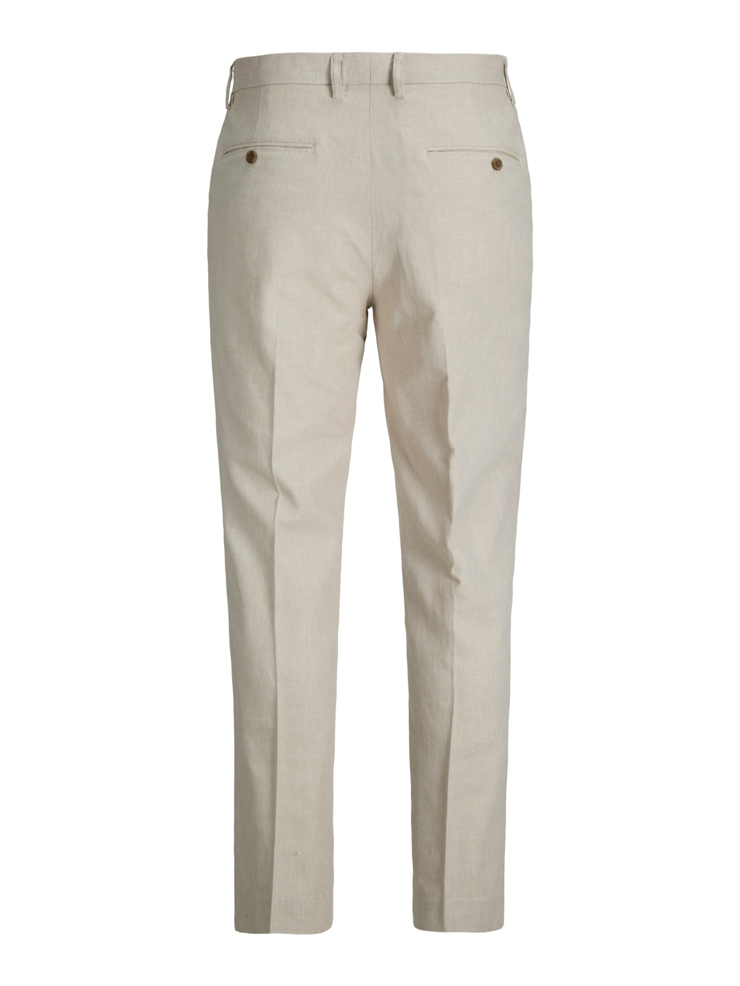 JACK & JONES - Regular Calças com vincos 'JPRMARTIN' em bege