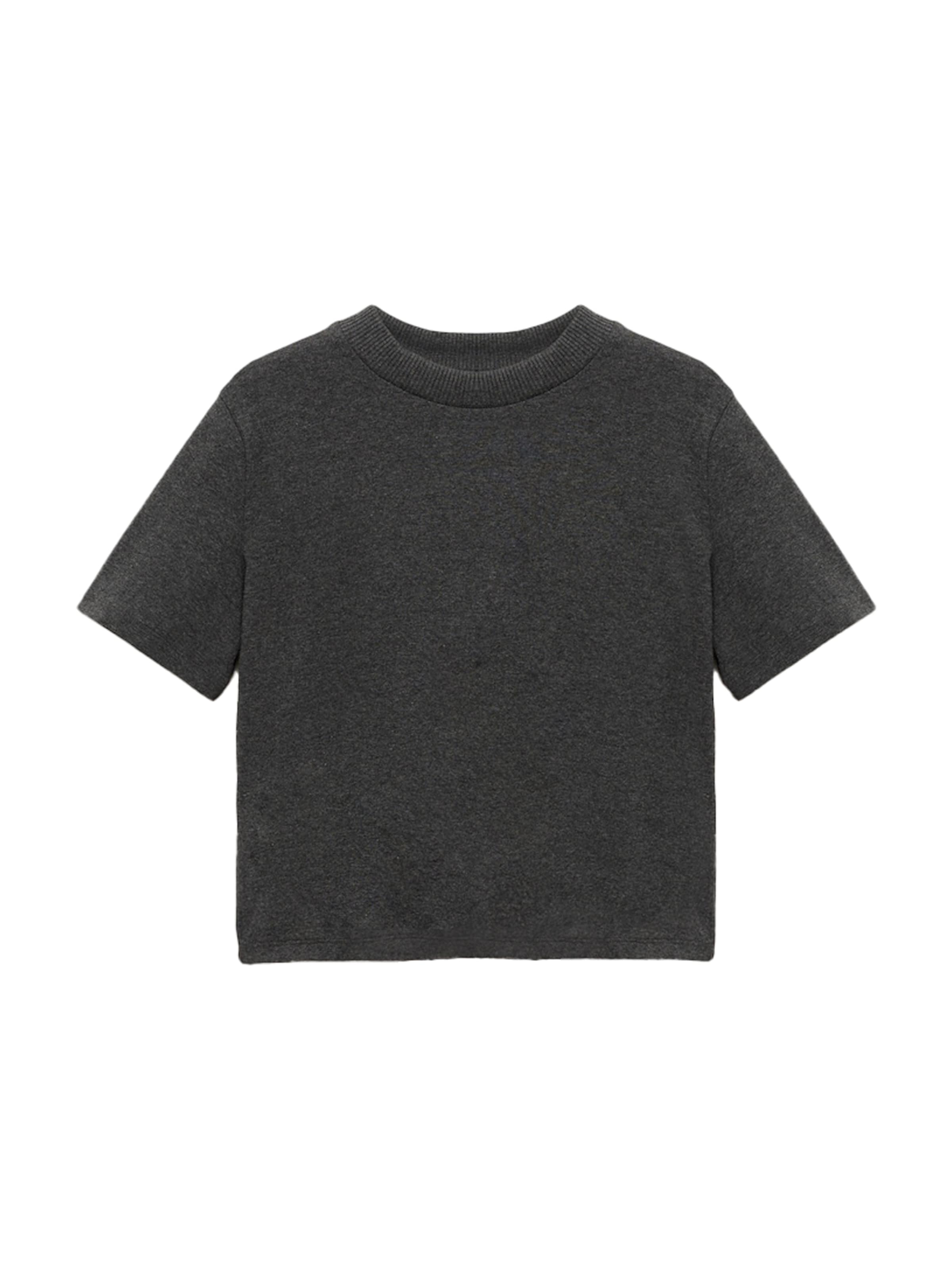 MANGO T-Shirt 'WYATT2' in Grau: Vorderseite