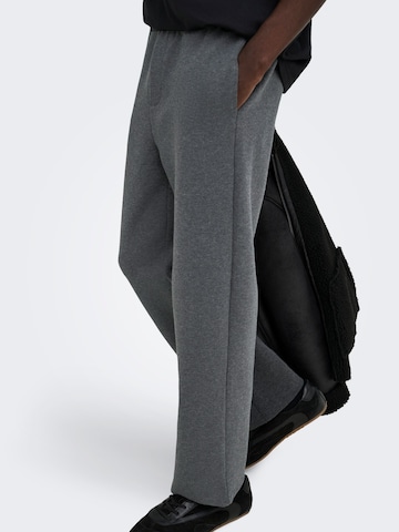 Only & Sons - Tapered Pantalón 'ONSGoyle' en gris
