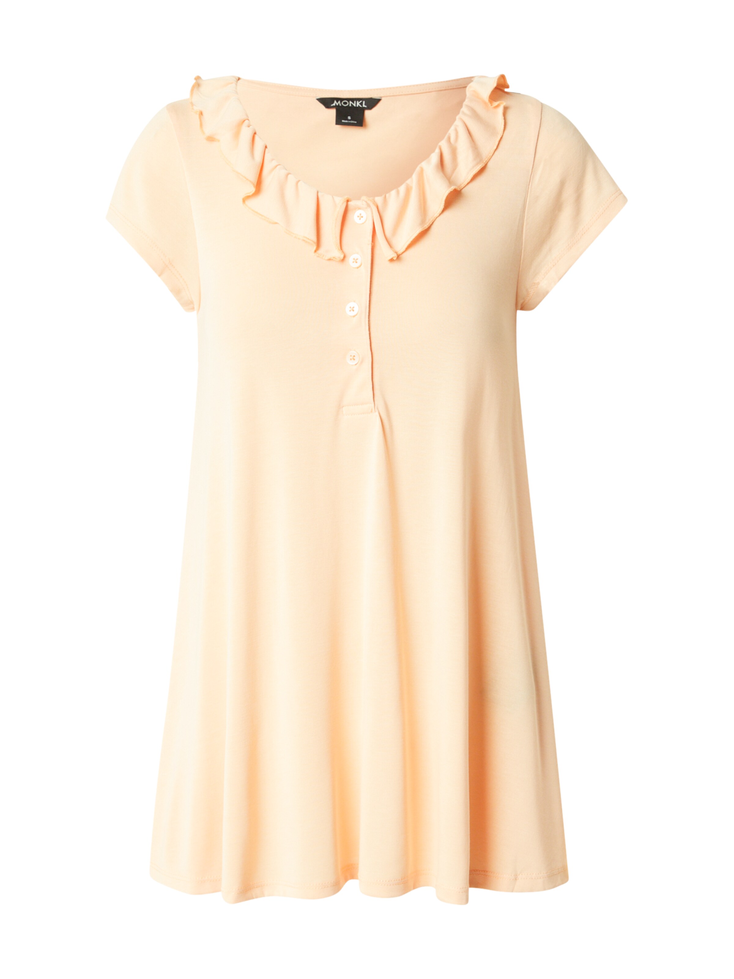 Monki Šaty - Oranžová: predná strana