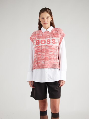 Pullover 'C FANARO' di BOSS in arancione