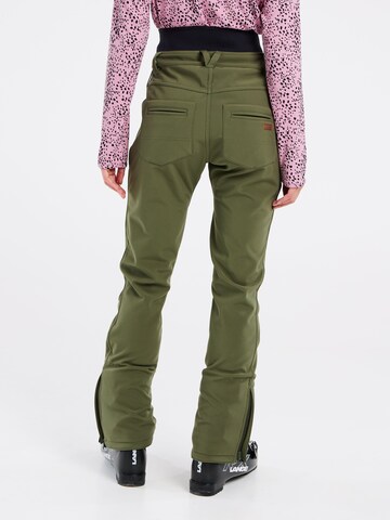 PROTEST Slimfit Sportbroek 'LULLABY' in Groen
