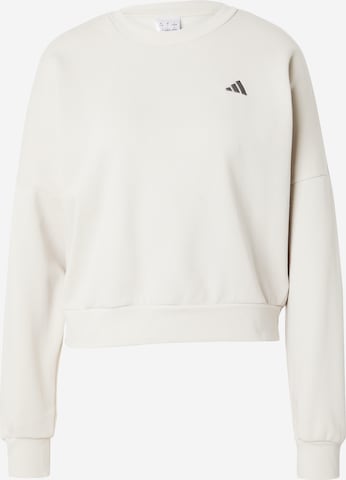 ADIDAS SPORTSWEAR Sportsweatshirt in Beige: Vorderseite