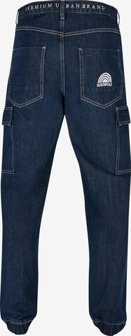 SOUTHPOLE Tapered Cargojeans in Blauw