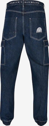 Effilé Jeans cargo SOUTHPOLE en bleu