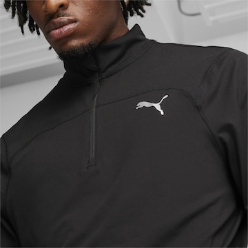 PUMA Athletic Sweatshirt 'Cloudspun' in Black