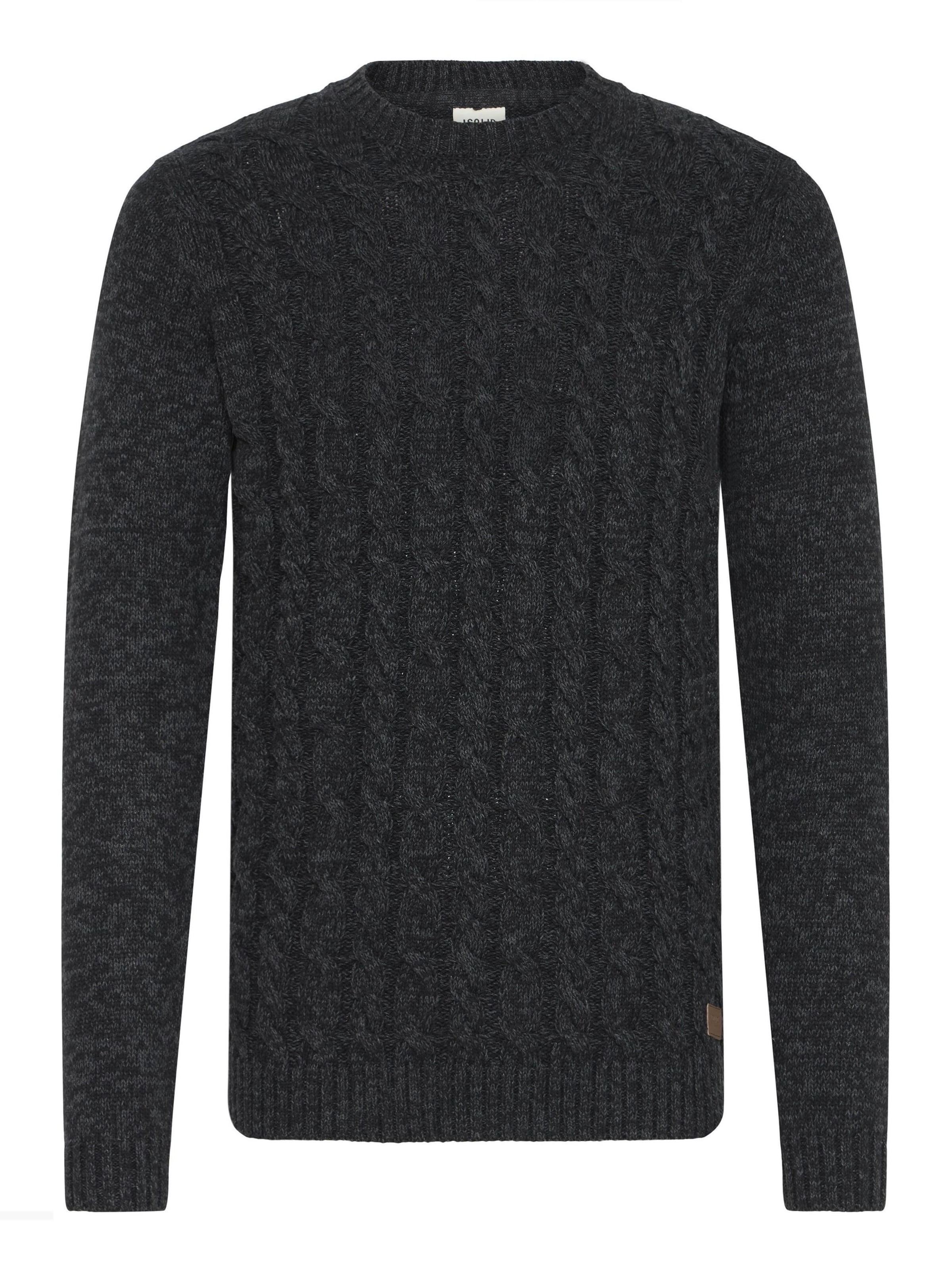 Pullover 'SDRicco' di !Solid in grigio: frontale
