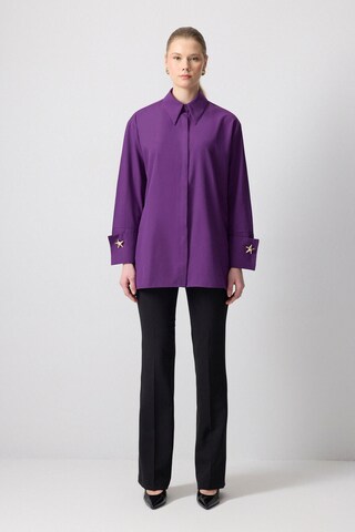 Touche Prive Blouse in Purple