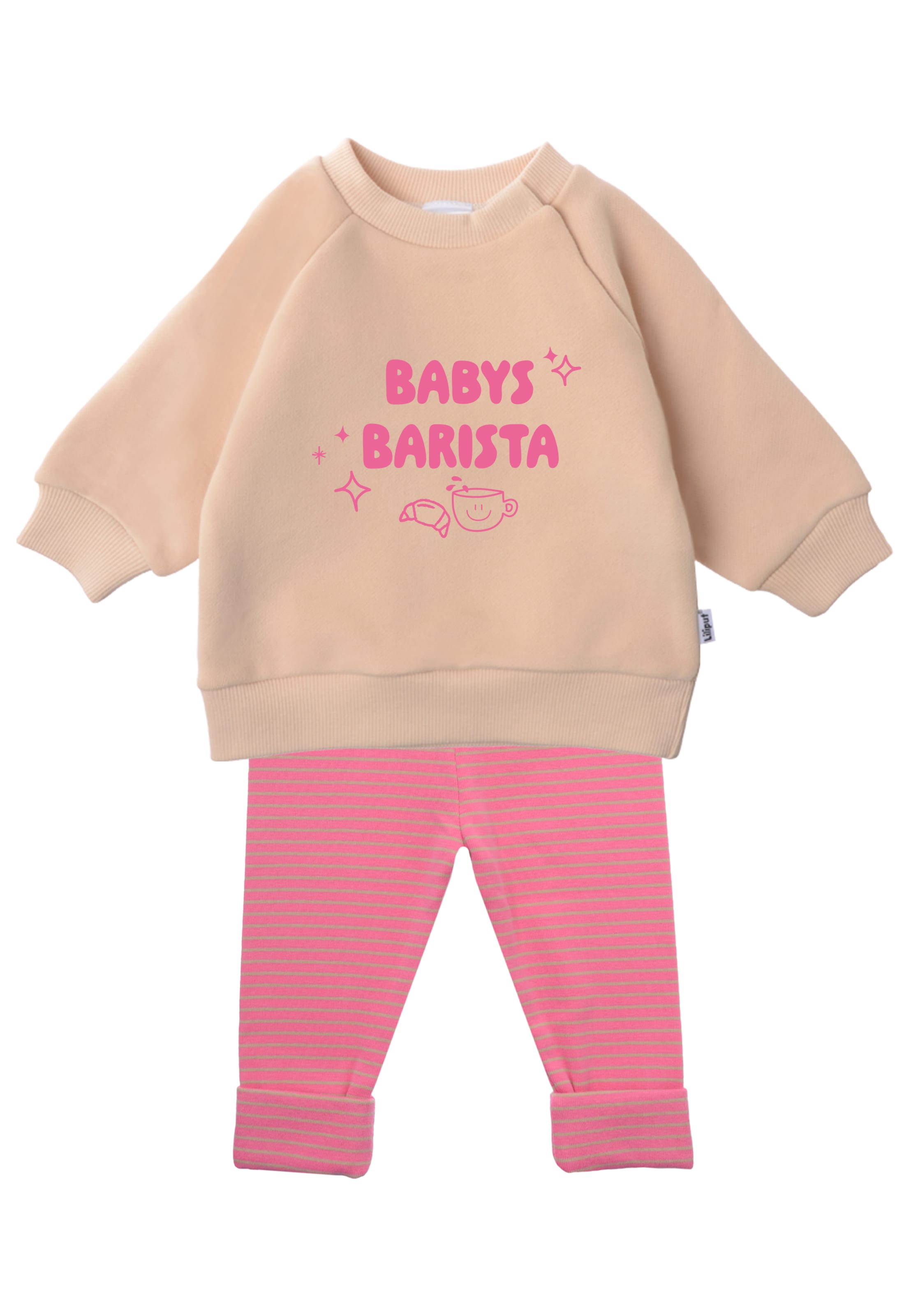 LILIPUT Set 'Babys Barista' in Beige: Vorderseite