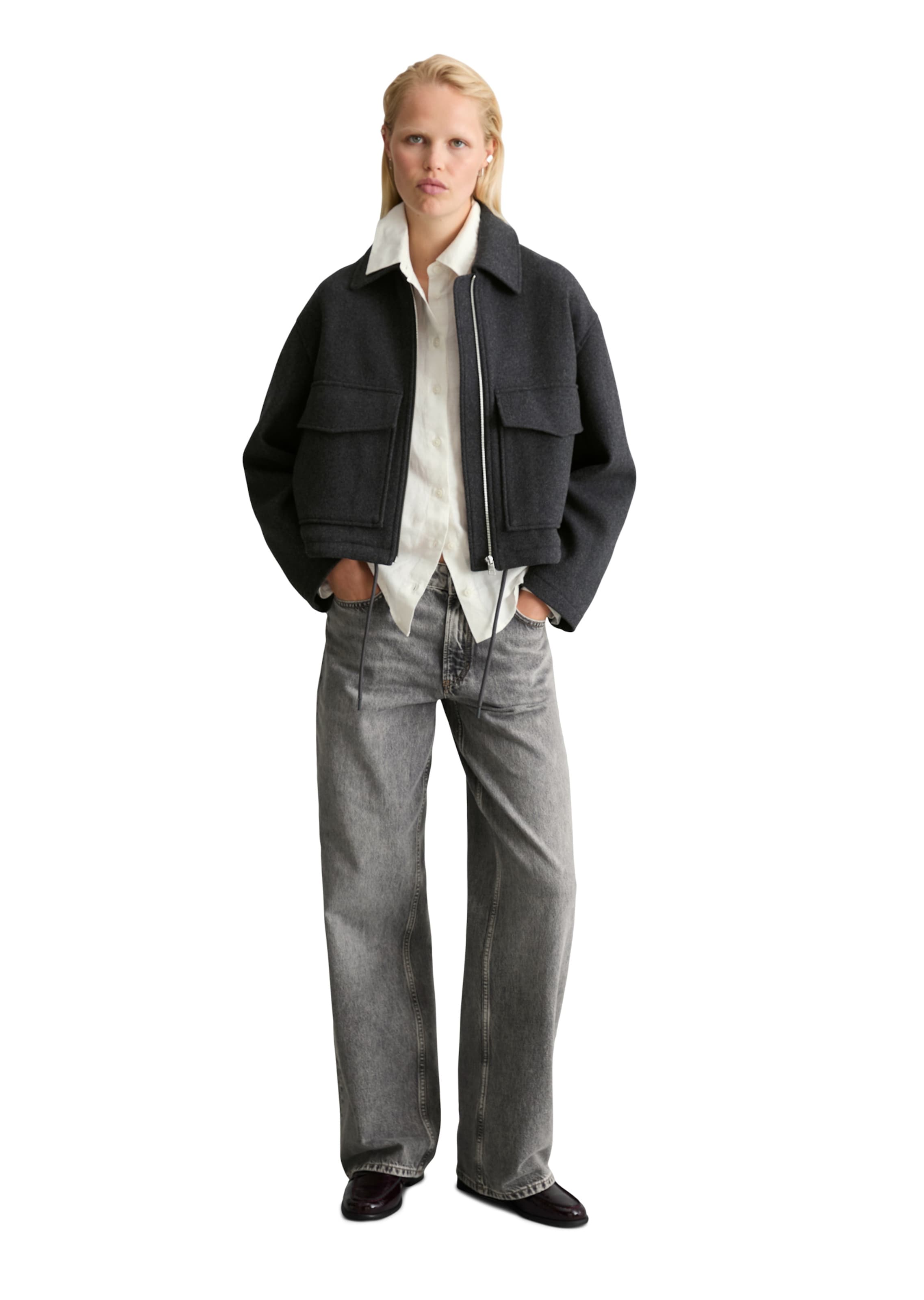 Marc O'Polo DENIM Jacke in Grau