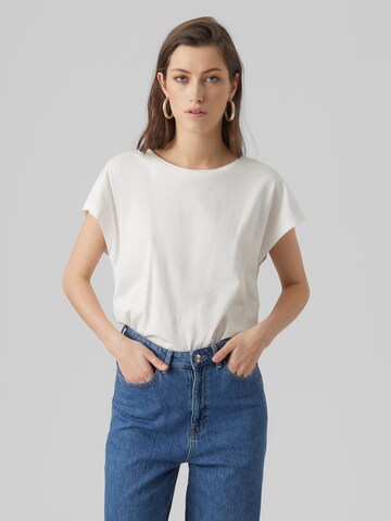 VERO MODA Shirt 'PIA' in Wit: voorkant