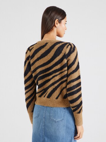 ONLY Sweater 'ONLPIUMO' in Brown