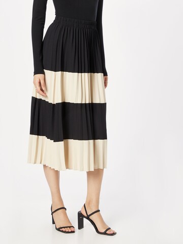 CULTURE Rok 'Betty' in Beige: voorkant