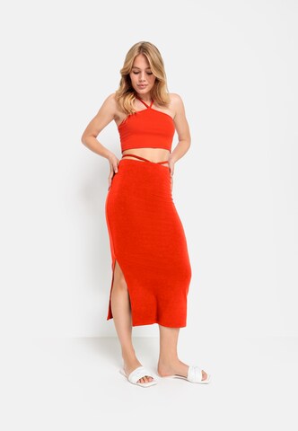 LSCN by LASCANA Skirt in Red