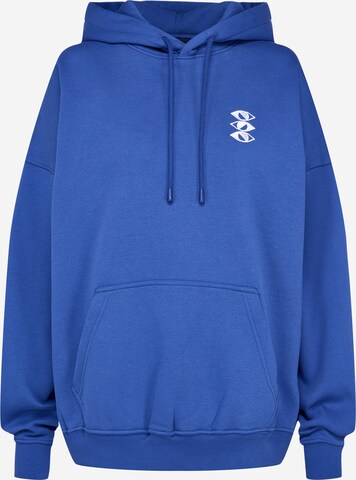 UNFOLLOWED x ABOUT YOU Hoodie 'MOOD' in Blau: predná strana