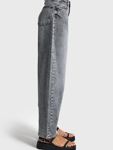 IT'S BASIC Barrel Jeans 'BARREL LOOSE MID RISE JEANS' in Grey