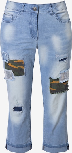 Angel of Style Jeans in hellblau / khaki / dunkelgrün, Produktansicht